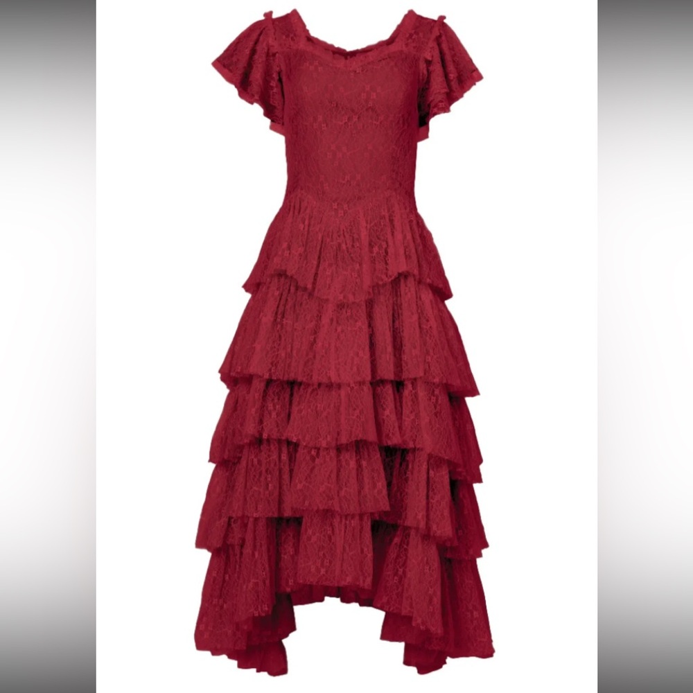 JessaKae Burgundy Mia Dress Small